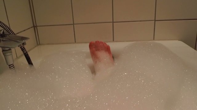 In der Badewanne