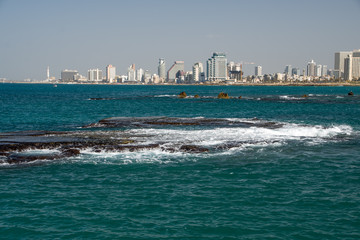 Tel Aviv coastline