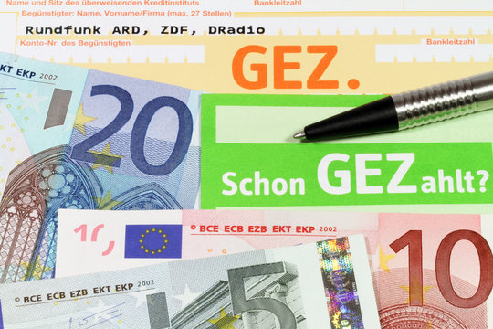GEZ-Geb&uuml;hren