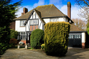 Mock Tudor house