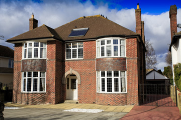 Large brick detached house