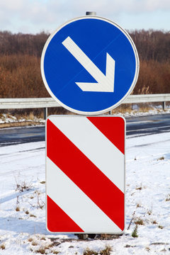 Rechts vorbeifahren