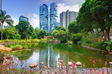 Fotobehang Hong Kong Park © SeanPavonePhoto