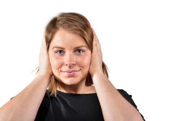 Fototapeta premium I wont hear