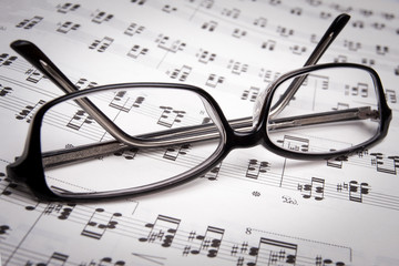 Glasses isolated on white background