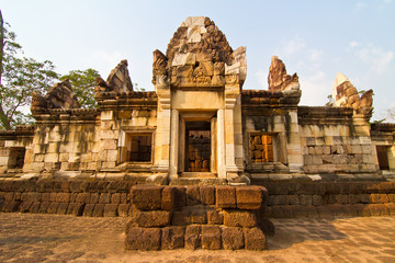 Castle rocks in the Northeast of Thailand, Sdok Kok Thom