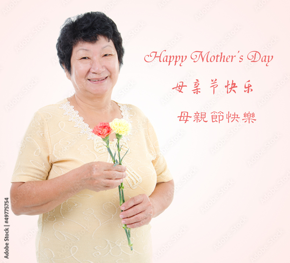 Poster Happy mother's day concept.