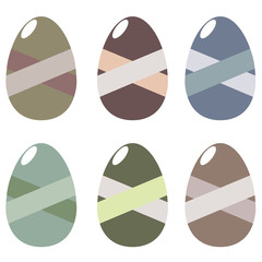 Easter egg illustration