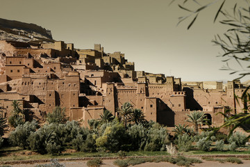 Fototapeta premium The Kasbah of Ait Benhaddou, Morocco