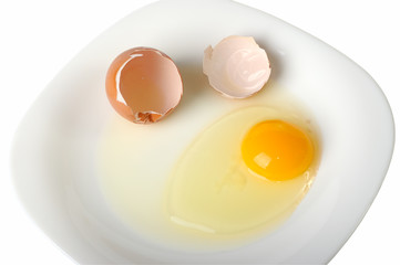 Cracked egg