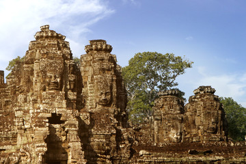 Angkor wat temples in Cambodia