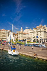 Obraz premium Port in Marseille, France