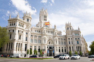 Fototapeta na wymiar Ratusz, Madrid