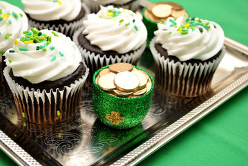 Luck of the Irish Cupcake