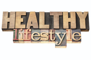 healthy lifestyle in wood type