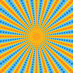 Bright congratulatory background