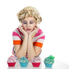 Entscheidung Cupcakes Porträt