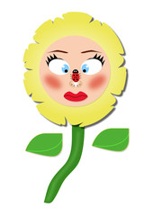 Marienkäfer auf einer Blume