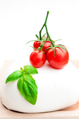 Italian buffalo mozzarella caprese