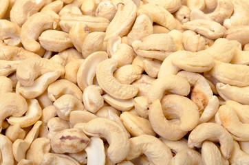 Heap Ripe Cashew Nuts