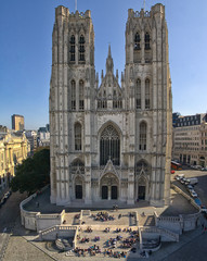 Saint Michael Cathedral in Brussels