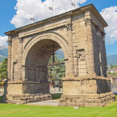 Arch of August Aosta