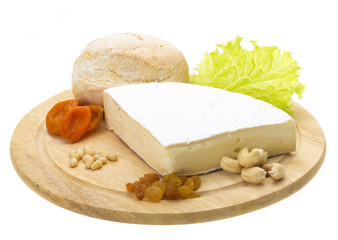 piece of Brie cheese