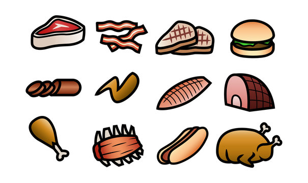 Meat Icons