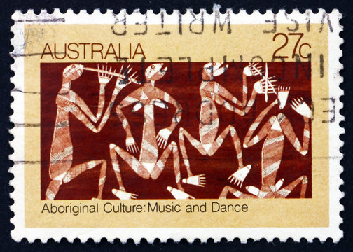 Postage stamp Australia 1982 Mimi Spirits Singing and Dancing
