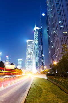 China Shanghai modern city construction
