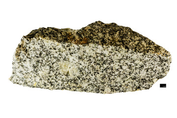 Granite with scale bar