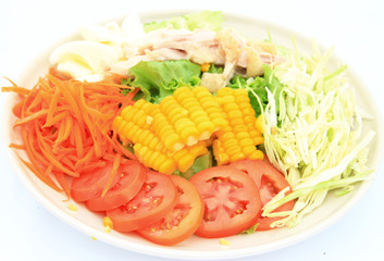 Fresh mixed salad