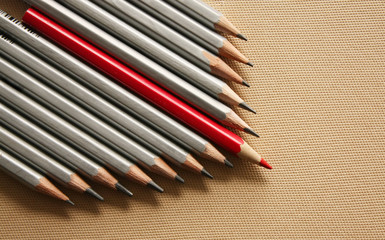 Red pencil - 49794587
