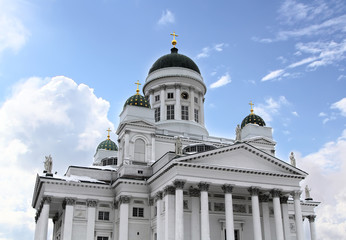 Fototapeta na wymiar Christian katedra w Helsinkach