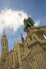 Fototapeta na wymiar Budapest (Hungary) - St.Matthias Church