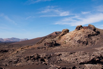 Fototapeta na wymiar Pristine wulkaniczny krajobraz