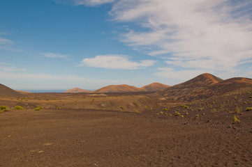 Fototapeta na wymiar Pristine wulkaniczny krajobraz