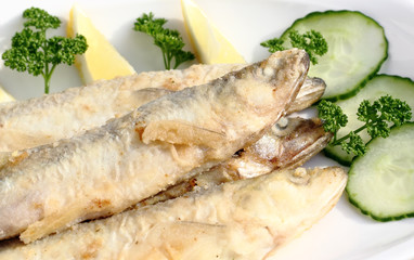 Fried smelt
