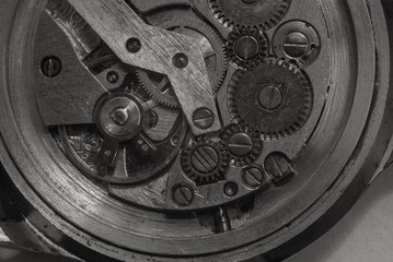 Mechanizm zegarka - obrazy, fototapety, plakaty