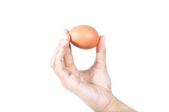 Egg in hand