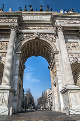 arco della pace,Milano,Italia