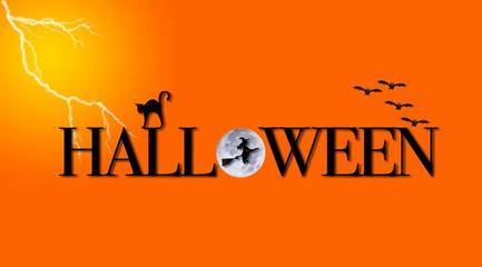 Halloween logo.