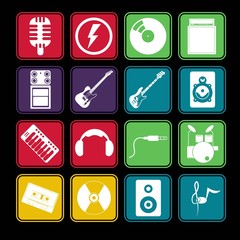 Band Music Icon Basic Style