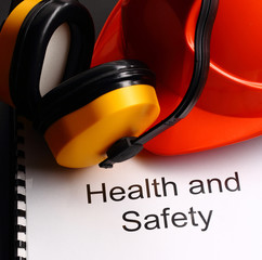 Register with earphones and helmet