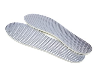 A pair of thermal insoles for shoes and boots
