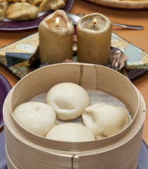 Pork bun dumpling