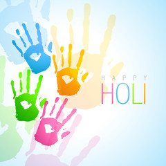 colorful hands background