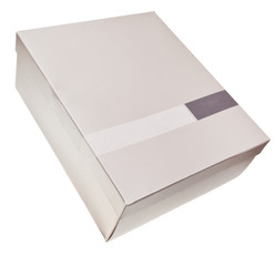 carton box isolated on white