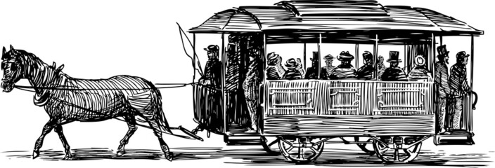 horse omnibus