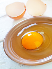 raw eggs